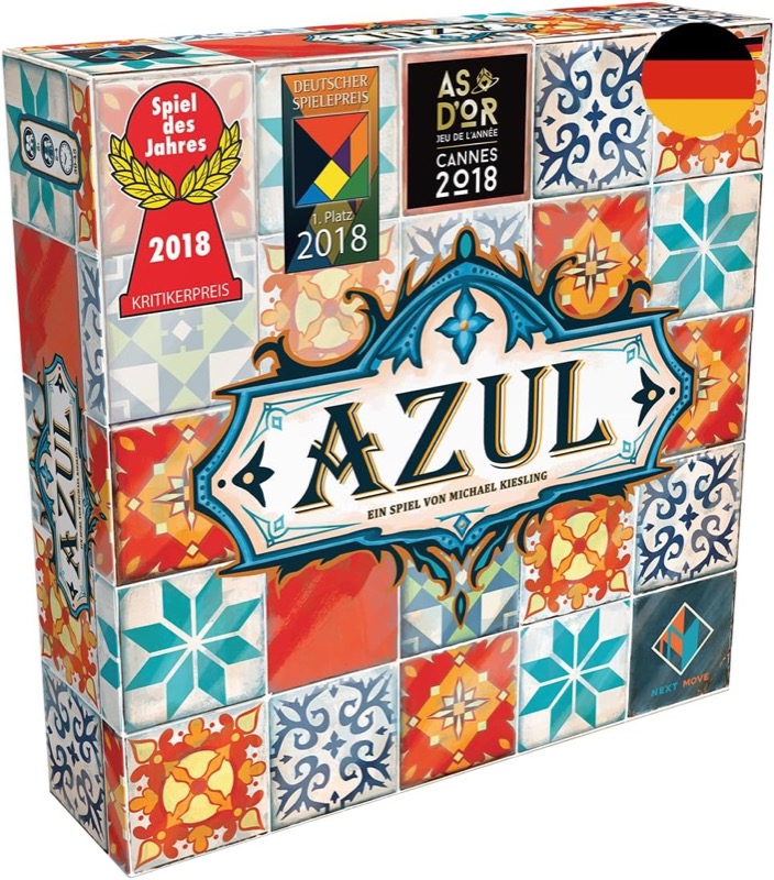 Azul Brettspiel mit bunten Fliesensteinen