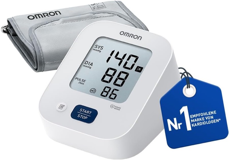 Omron X2 Essential Blutdruckmessgerät mit Manschette