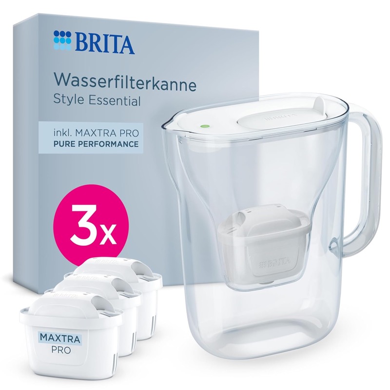 Brita Wasserfilterkanne mit Maxtra-Kartuschen