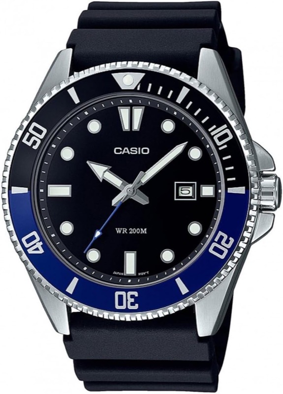 Casio Duro Taucheruhr als Vertreterin der Budget-Klassiker