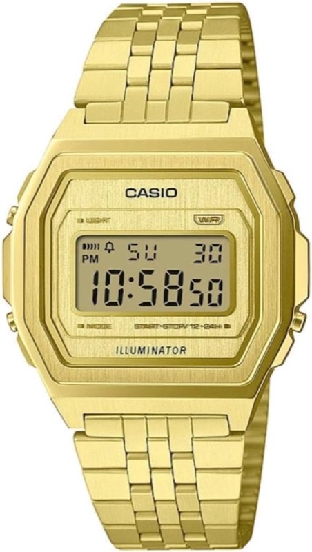 Casio Vintage Digitaluhr, goldfarben