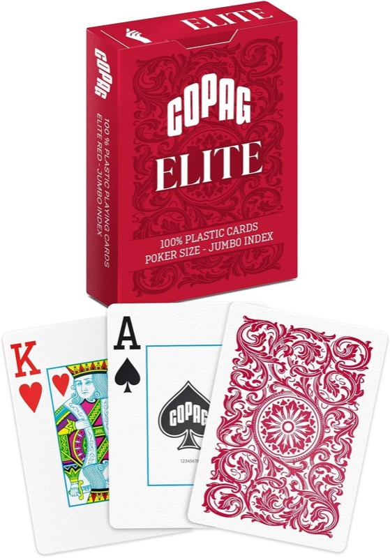 Copag 100% Plastik-Pokerkarten (2er-Pack)