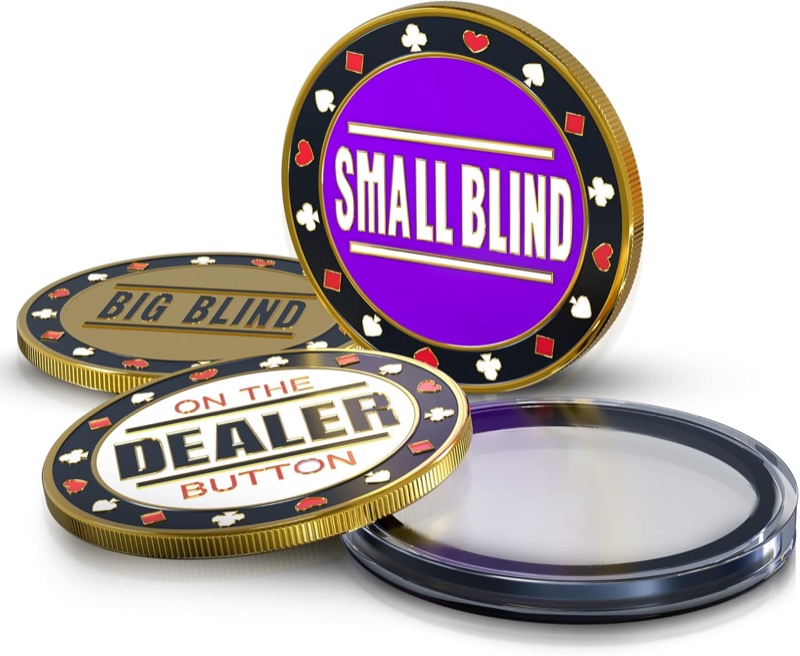 Dealer-Button-Set inkl. Small & Big Blind