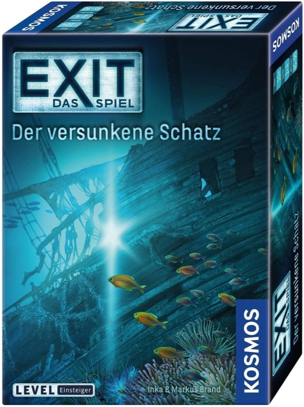 EXIT Das Spiel von Kosmos mit Rätselmaterial