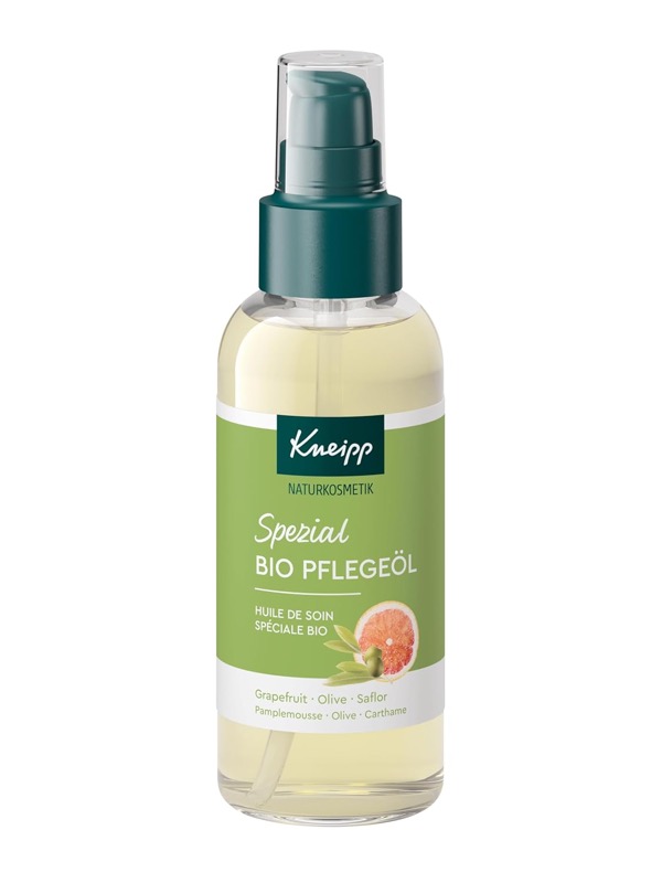 Kneipp Hautöl wird auf die Haut aufgetragen