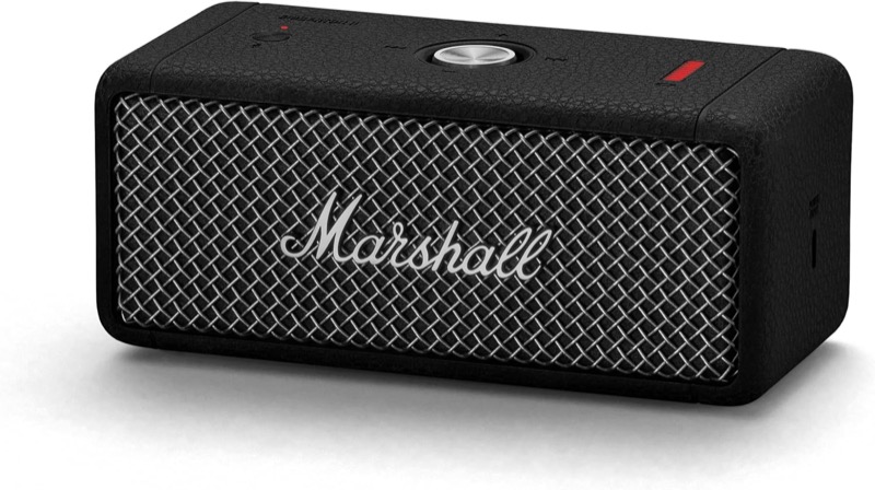 Marshall Emberton II von der Seite mit geriffelter Front