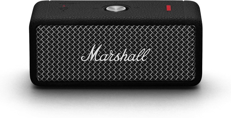 Marshall Emberton II Bluetooth-Lautsprecher in Schwarz