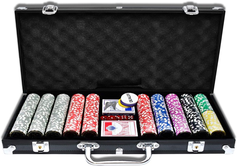 Maxstore Ultimate Pokerset, 500 Chips