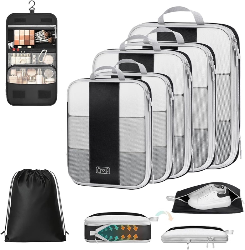 Packwürfel-Set im Koffer
