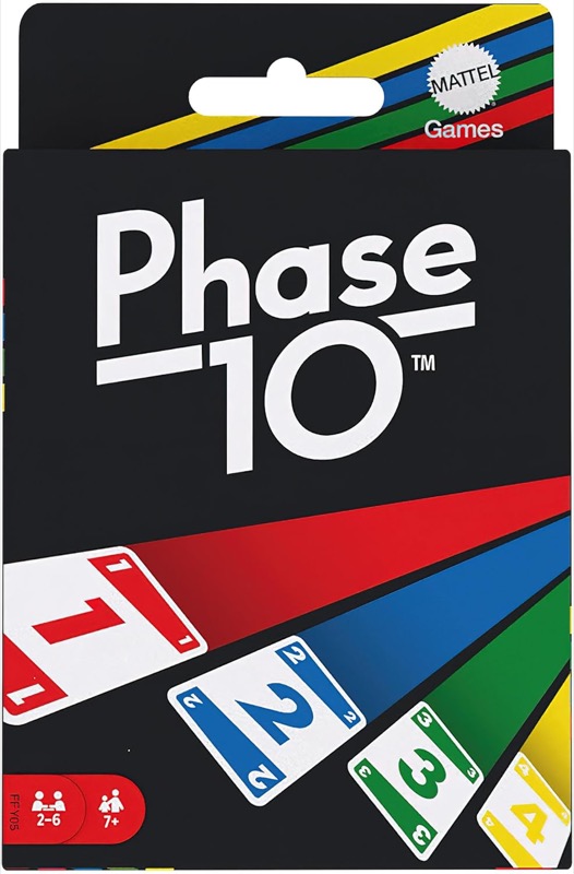 Phase 10 Kartenspiel von Mattel