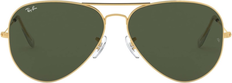 Ray-Ban Aviator Classic Sonnenbrille mit goldenem Rahmen