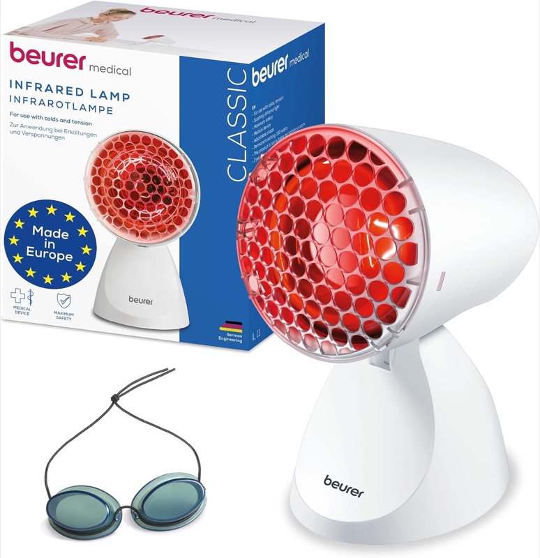 Beurer IL 11 Rotlichtlampe mit Schutzgitter