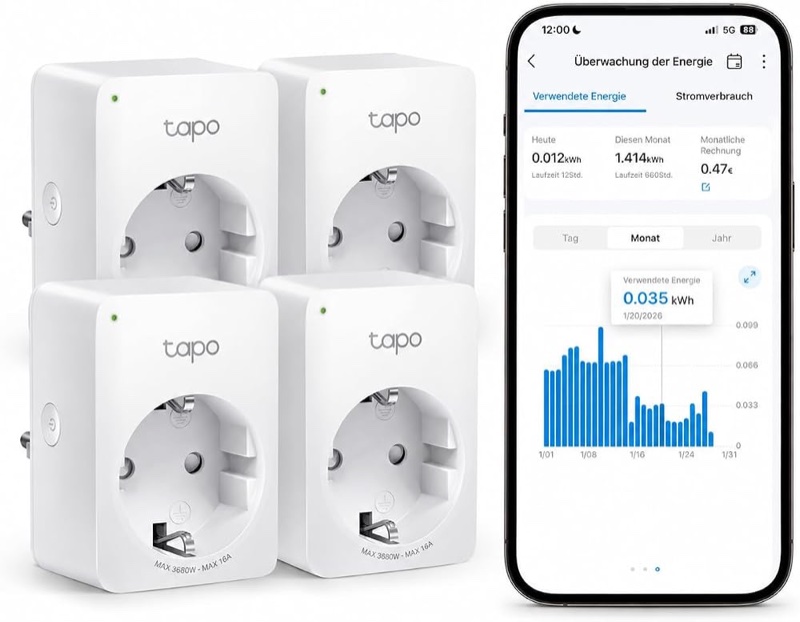 TP-Link Tapo smarte WLAN-Steckdose