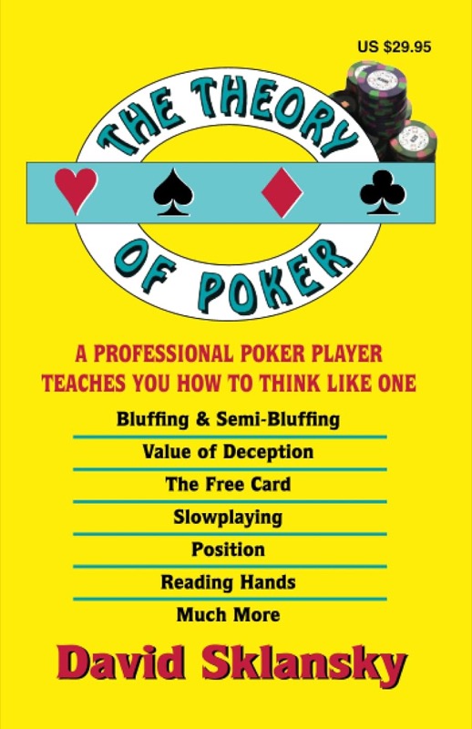 The Theory of Poker — David Sklansky (englisch)