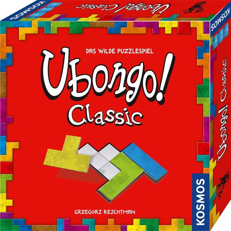 Ubongo Brettspiel von Kosmos mit Legeteilen