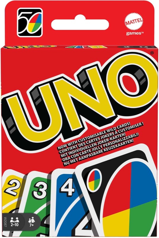 UNO Kartenspiel von Mattel mit Karten